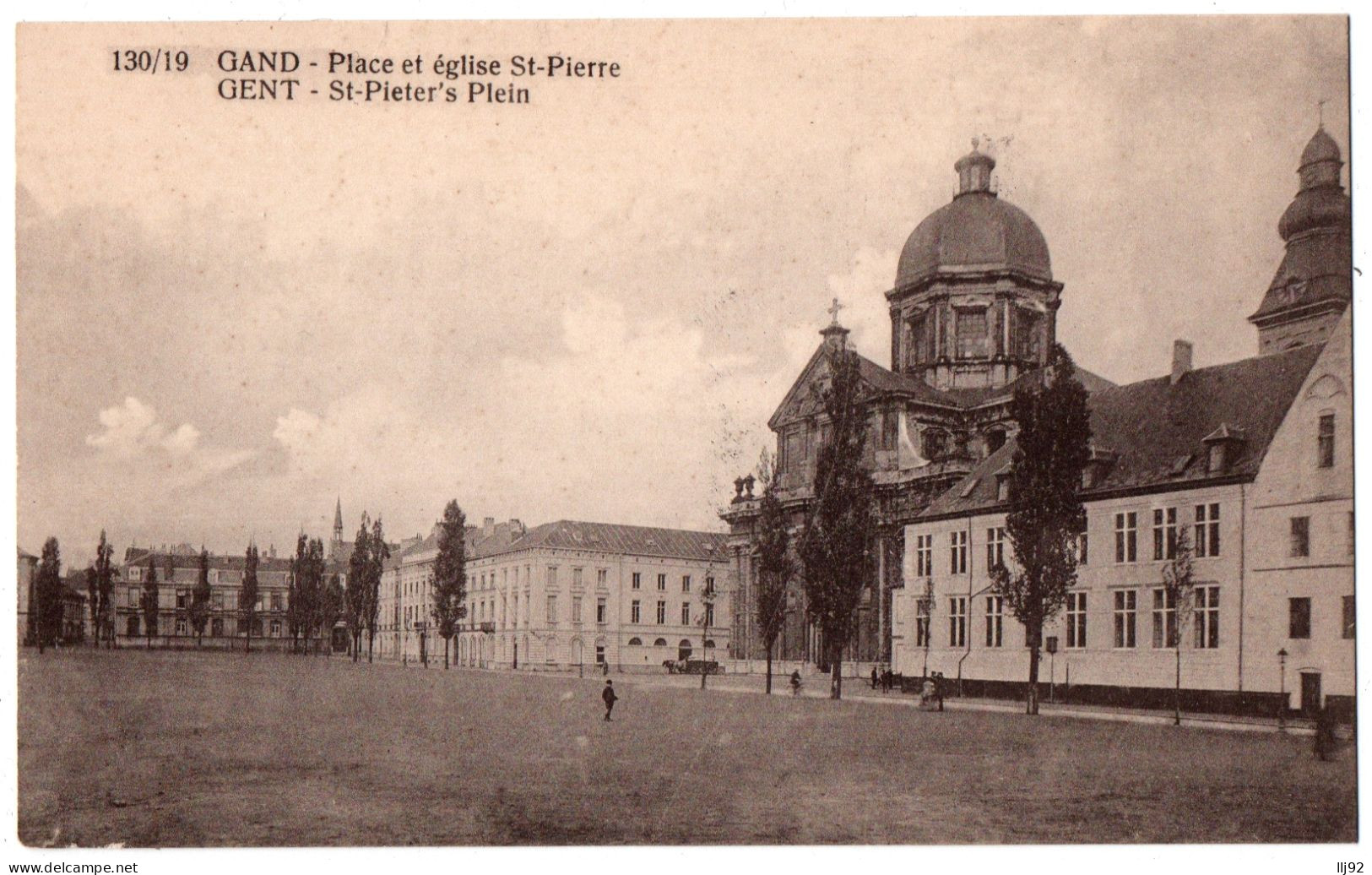 CPA Belgique - GAND - Place Et Eglise St-Pierre  - Gent