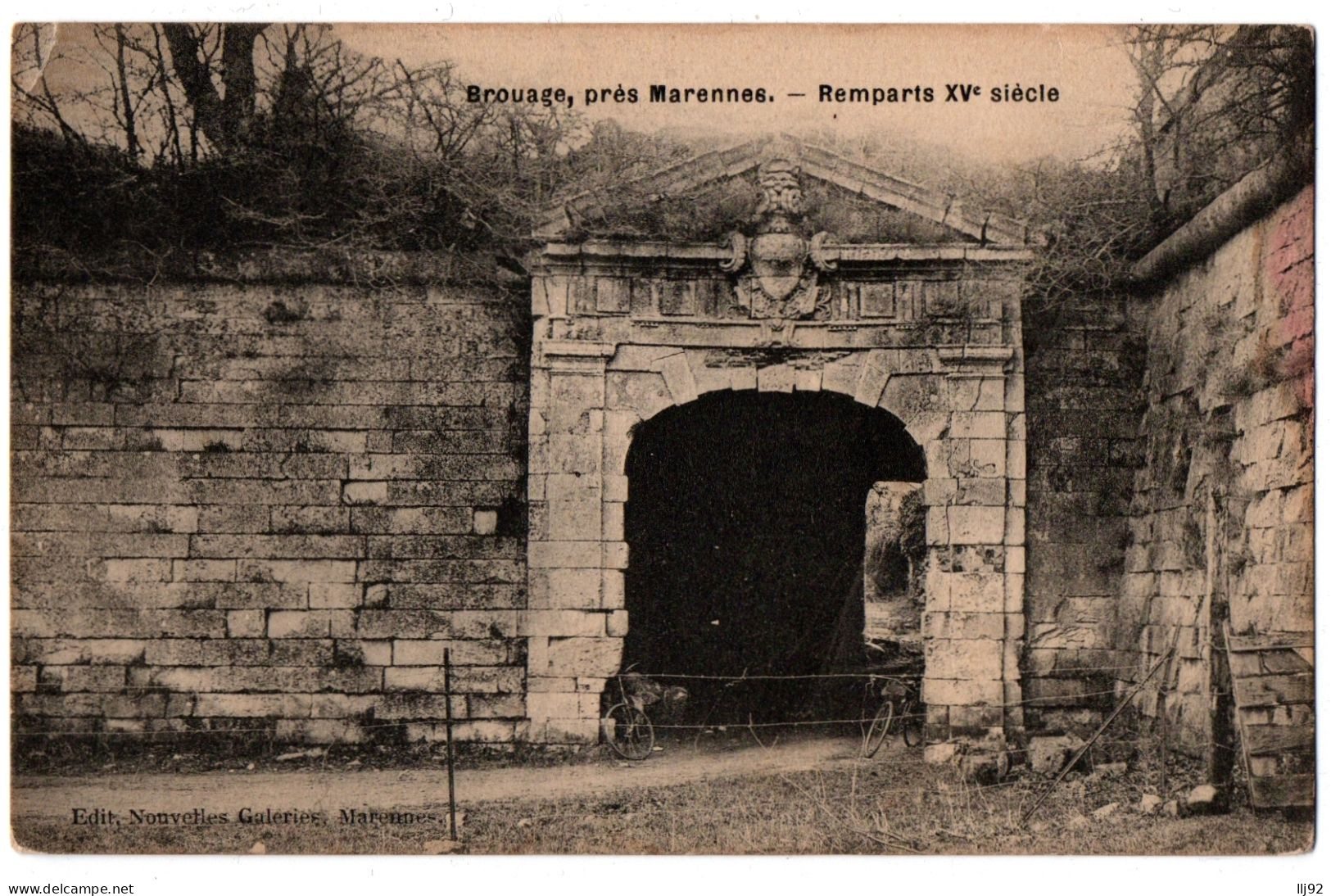 CPA 17 - BROUAGE, Près Marennes (Charente Maritime) - Remparts XVe Siècle - Other & Unclassified