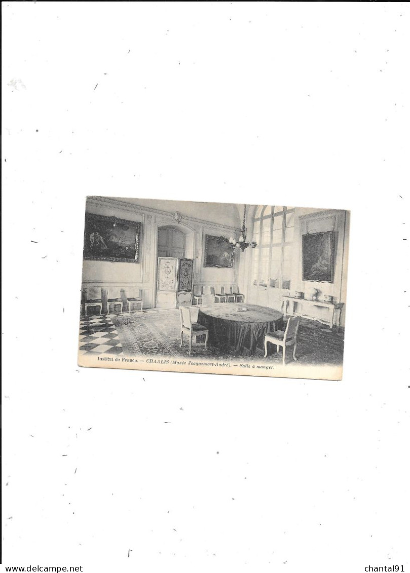 CARTE POSTALE 60 CHAABLIS SALLE A MANGER - Other & Unclassified