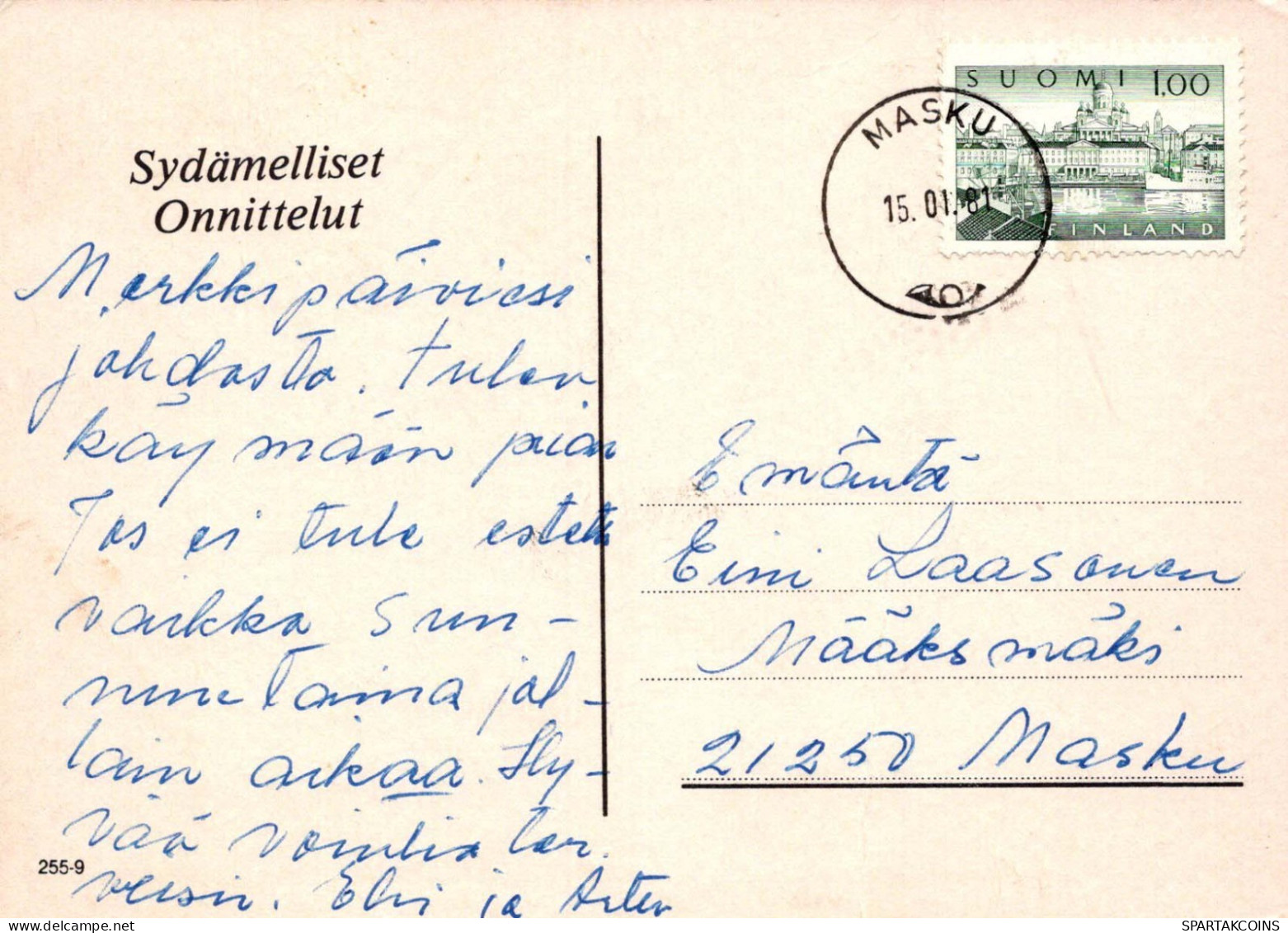 FLORES Vintage Tarjeta Postal CPSM #PAS529.ES - Blumen