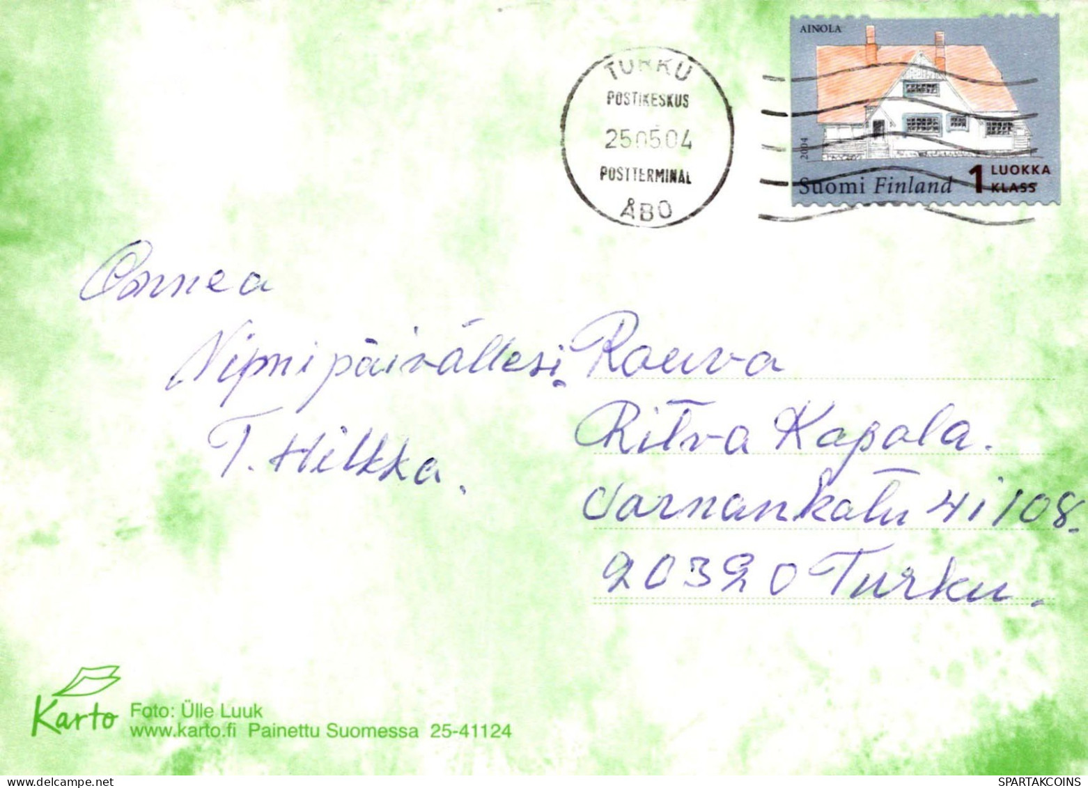 FLORES Vintage Tarjeta Postal CPSM #PAR568.ES - Flowers