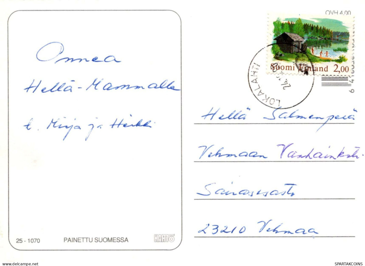 FLORES Vintage Tarjeta Postal CPSM #PAR628.ES - Blumen