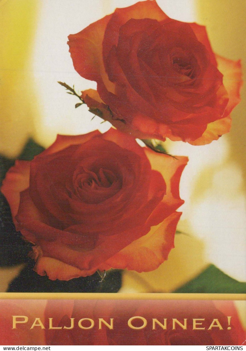 FLOWERS Vintage Ansichtskarte Postkarte CPSM #PBZ278.DE - Flowers