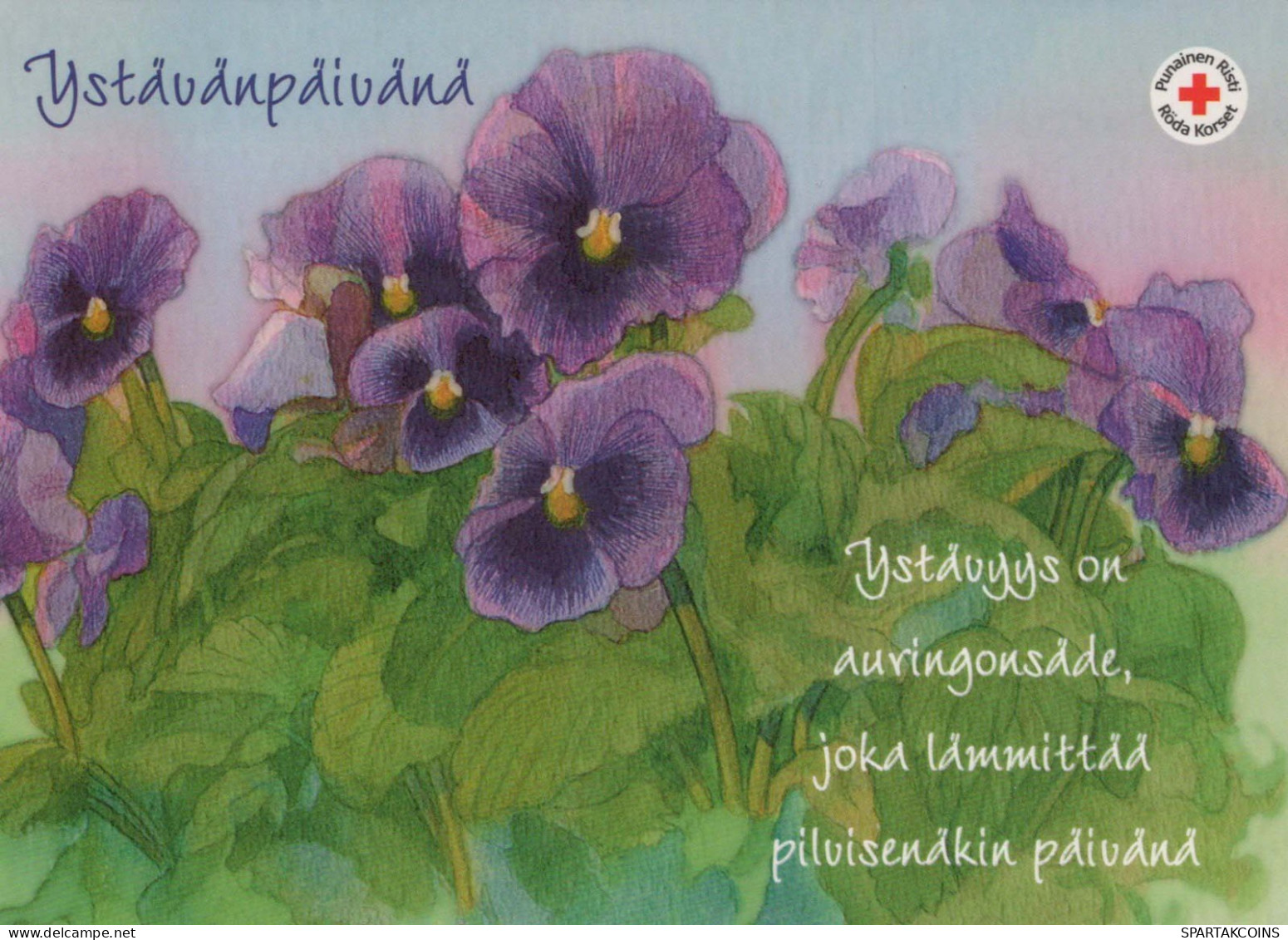 FLOWERS Vintage Ansichtskarte Postkarte CPSM #PBZ158.DE - Fleurs