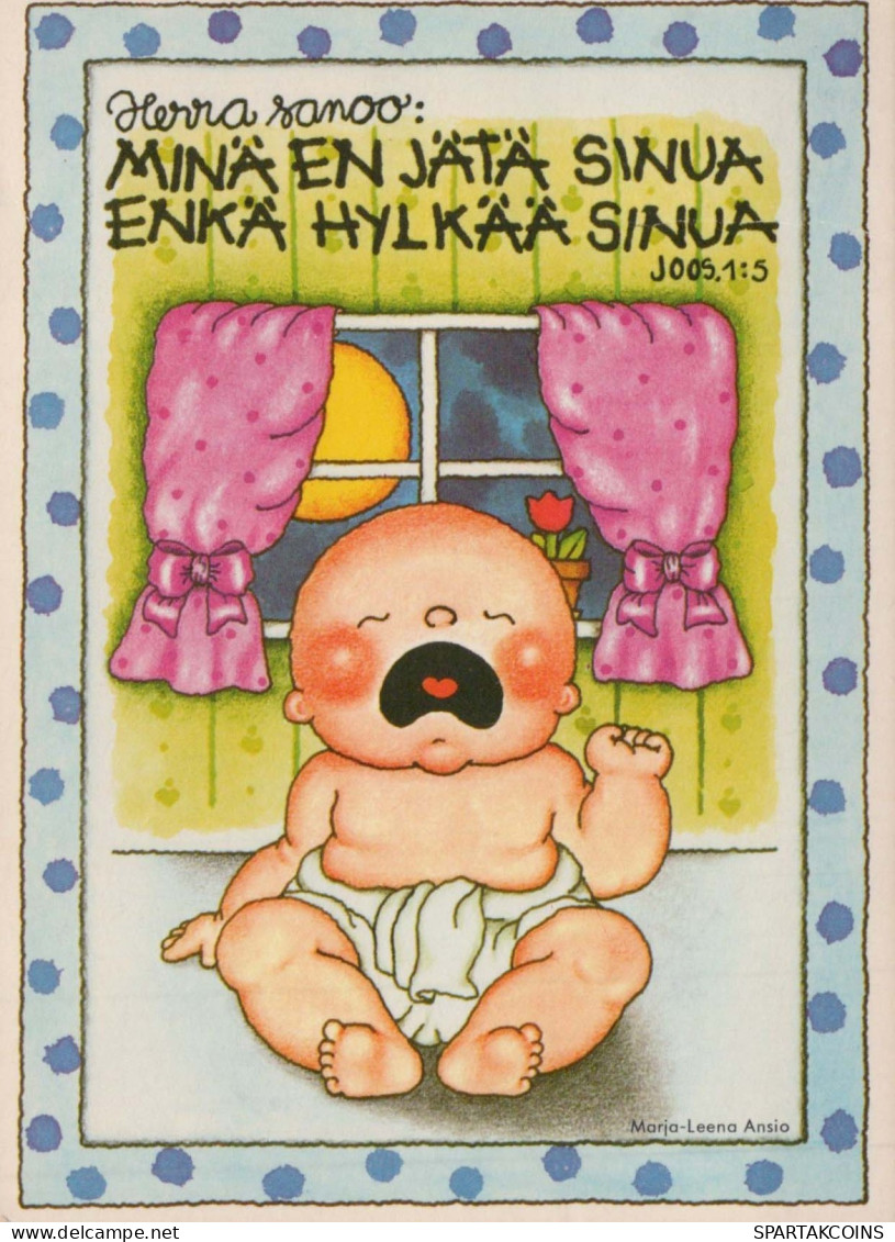 KINDER HUMOR Vintage Ansichtskarte Postkarte CPSM #PBV357.DE - Humorvolle Karten