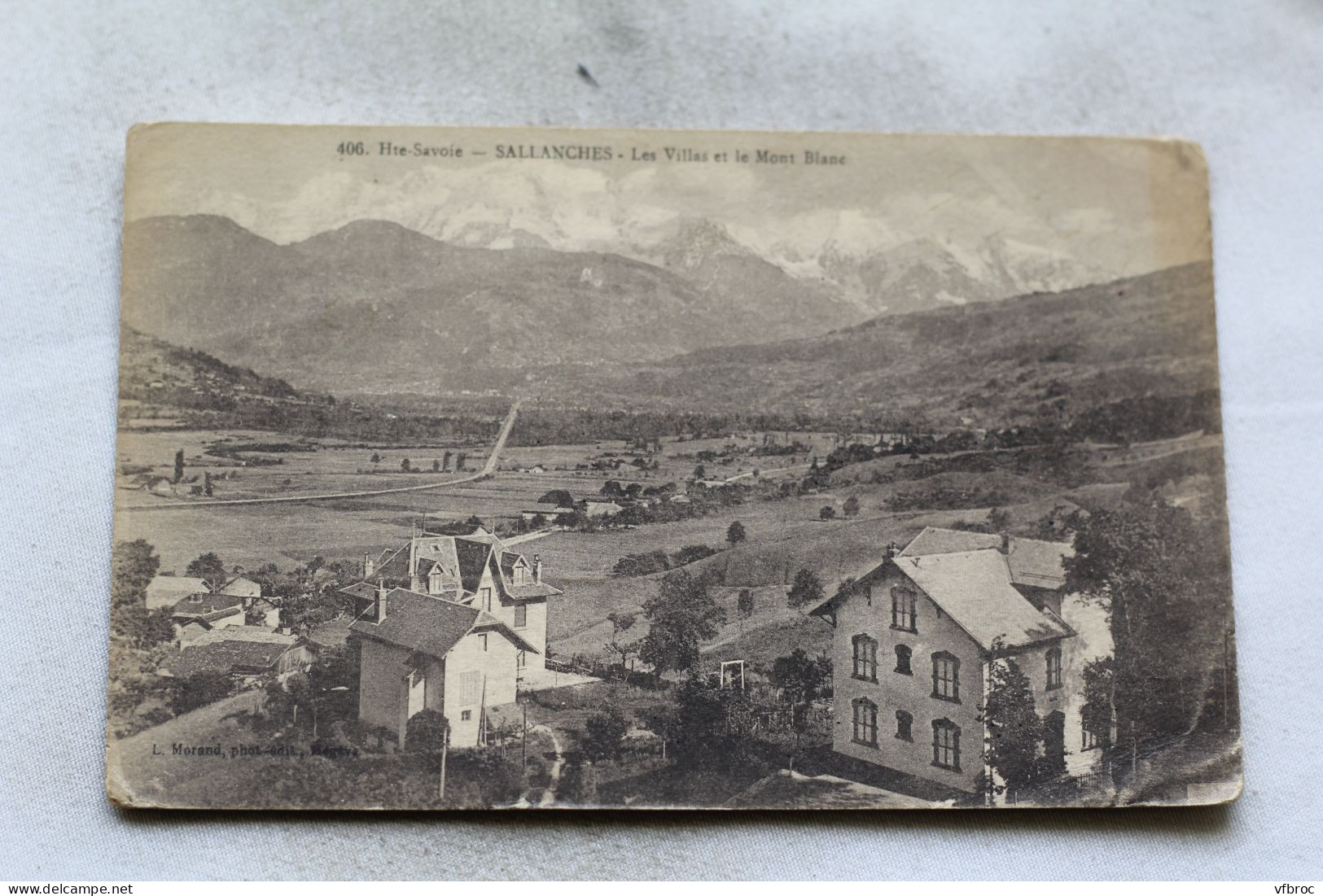 Sallanches, Les Villas Et Mont Blanc, Haute Savoie 74 - Sallanches