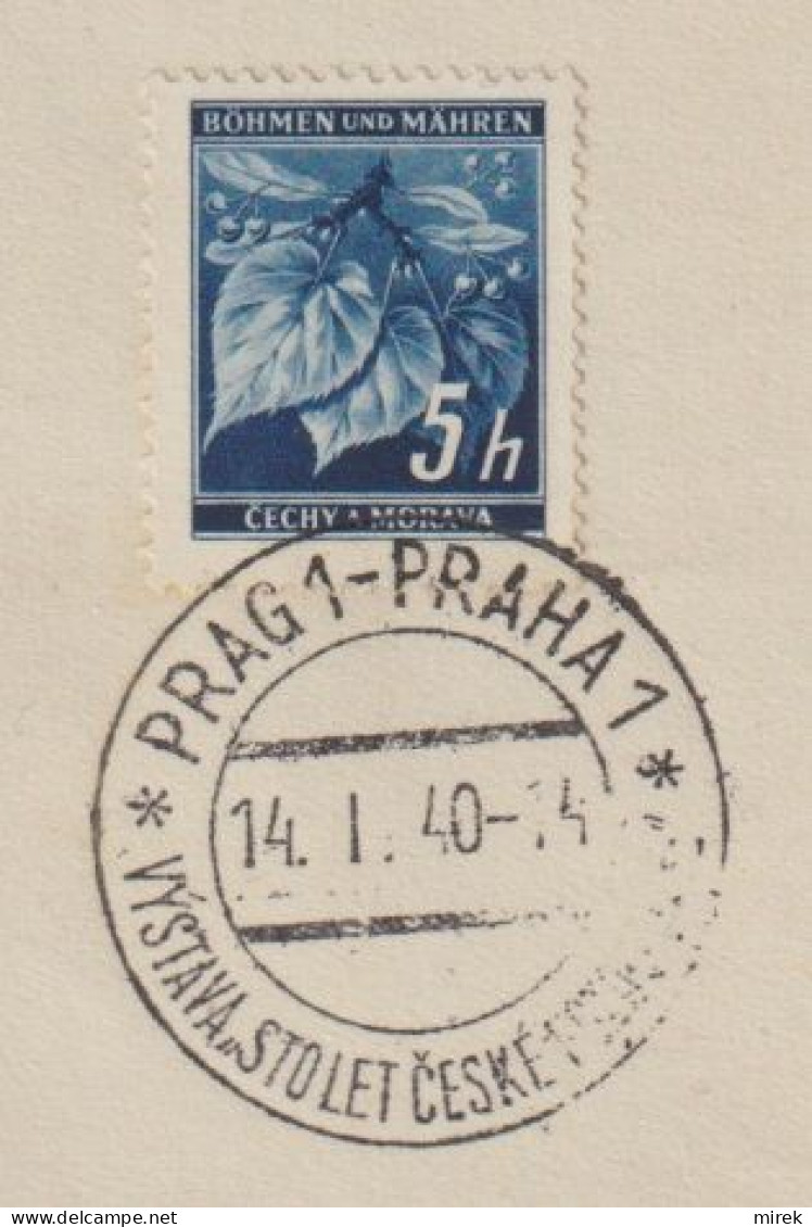 008/ Commemorative Stamp PR 11, Date 14.1.40 - Briefe U. Dokumente