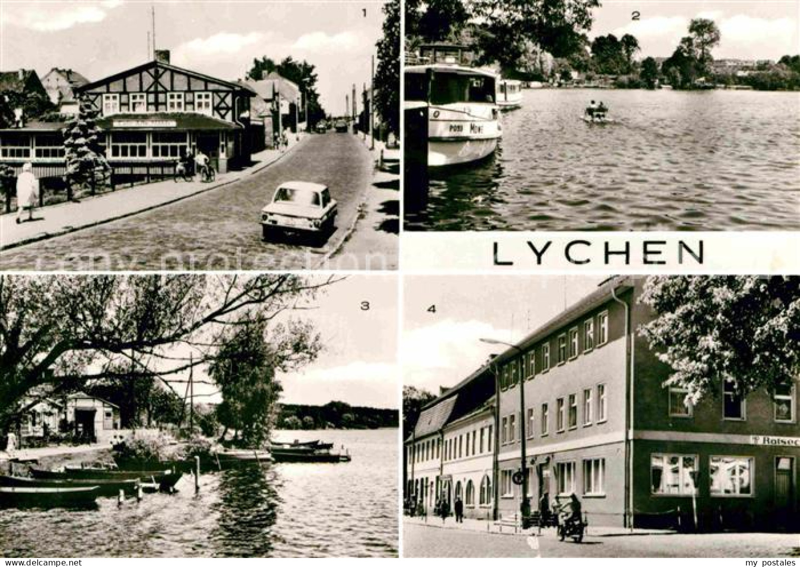 72632396 Lychen Cafe Alte Muehle Stadtsee Oberpfuhlsee HO Gaststaette Ratseck Ly - Lychen