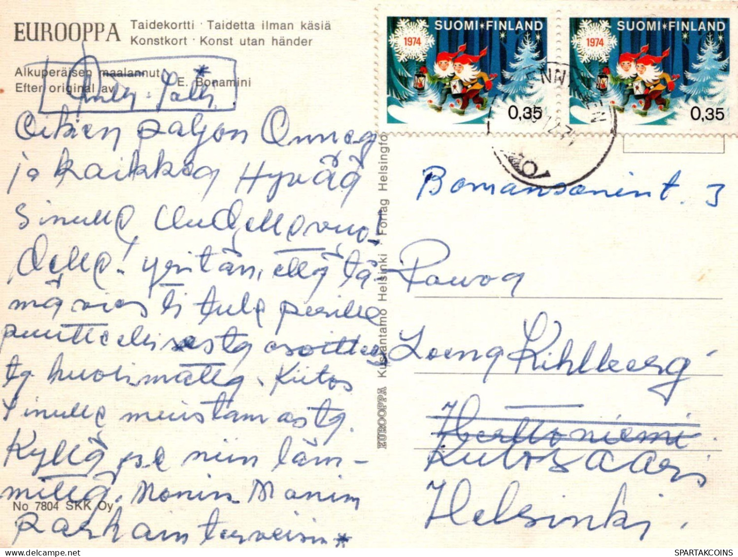 FLEURS Vintage Carte Postale CPSM #PAR268.FR - Fleurs