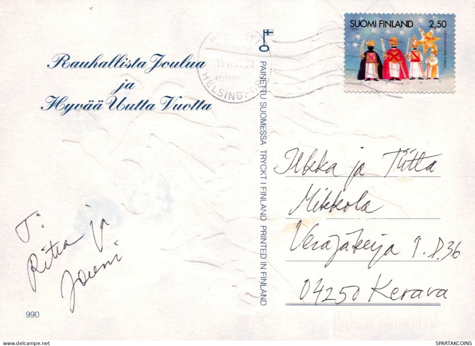 ANGE NOËL Vintage Carte Postale CPSM #PAH404.FR - Anges