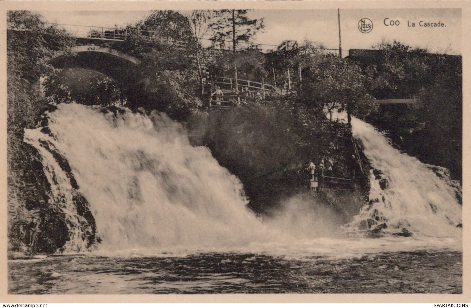 BÉLGICA CASCADA DE COO Provincia De Lieja Postal CPA Unposted #PAD162.ES - Stavelot