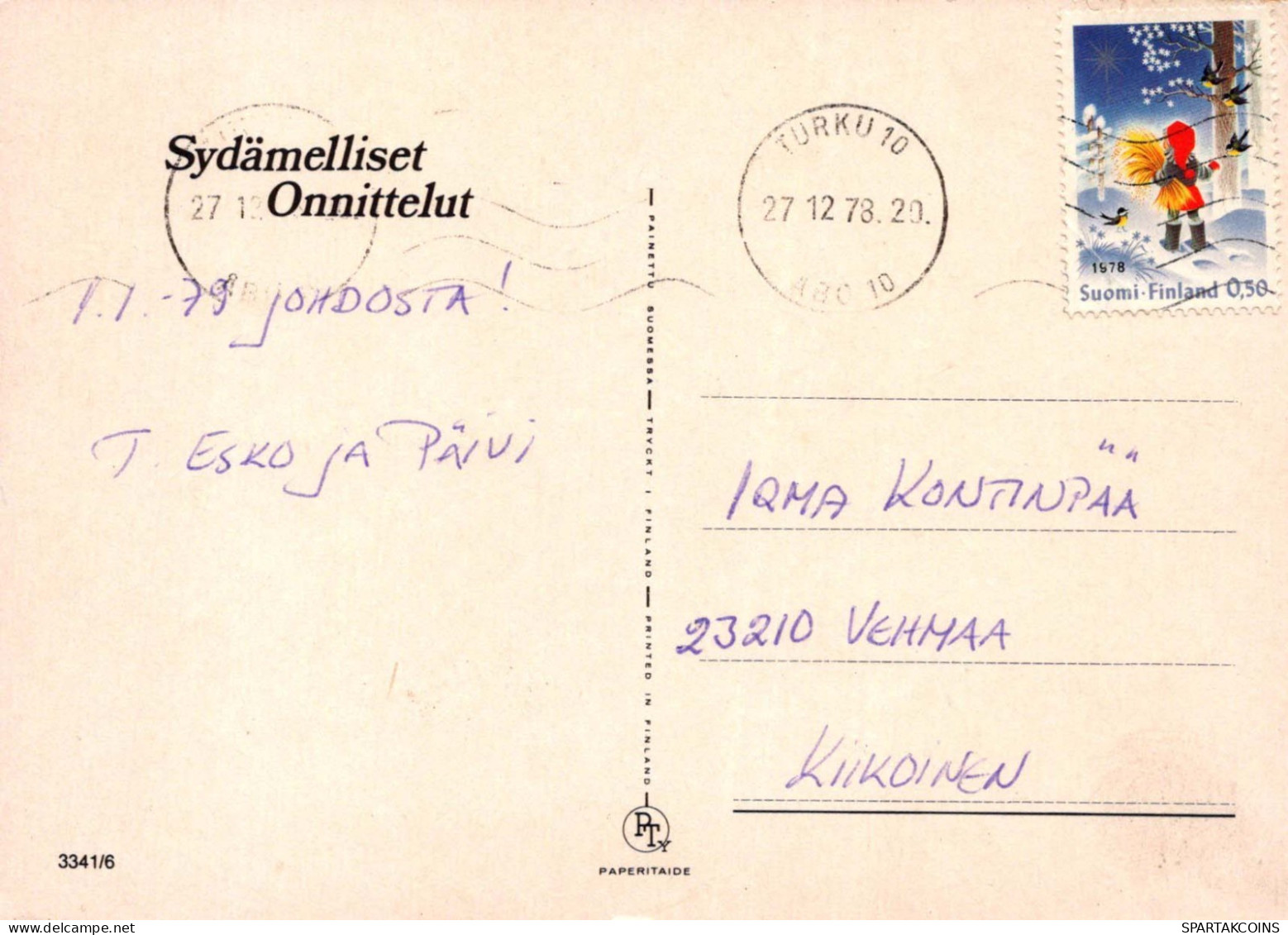 FLORES Vintage Tarjeta Postal CPSM #PBZ880.ES - Fleurs