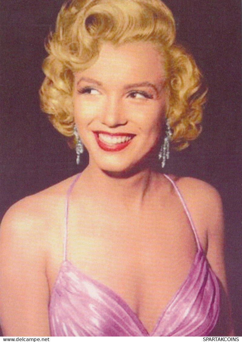 MARILYN MONROE Personajes Famosos Cantantes Y Músicos Vintage Tarjeta Postal CPSM #PBV970.ES - Singers & Musicians