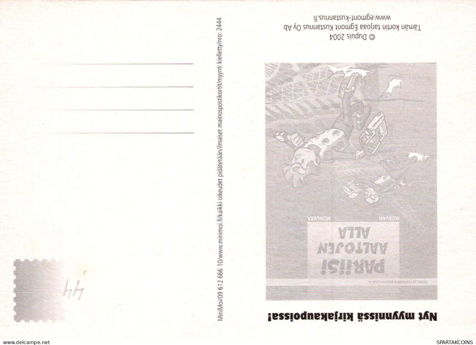 HUMOR DIBUJOS ANIMADOS Vintage Tarjeta Postal CPSM #PBV723.ES - Humour
