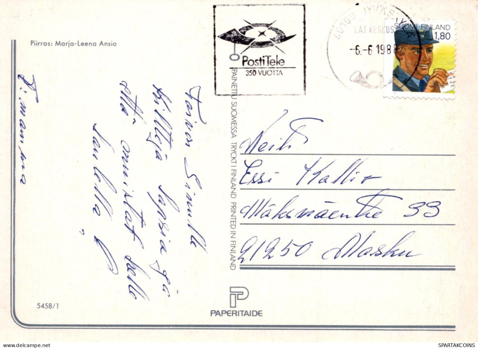 NIÑOS HUMOR Vintage Tarjeta Postal CPSM #PBV355.ES - Humorvolle Karten