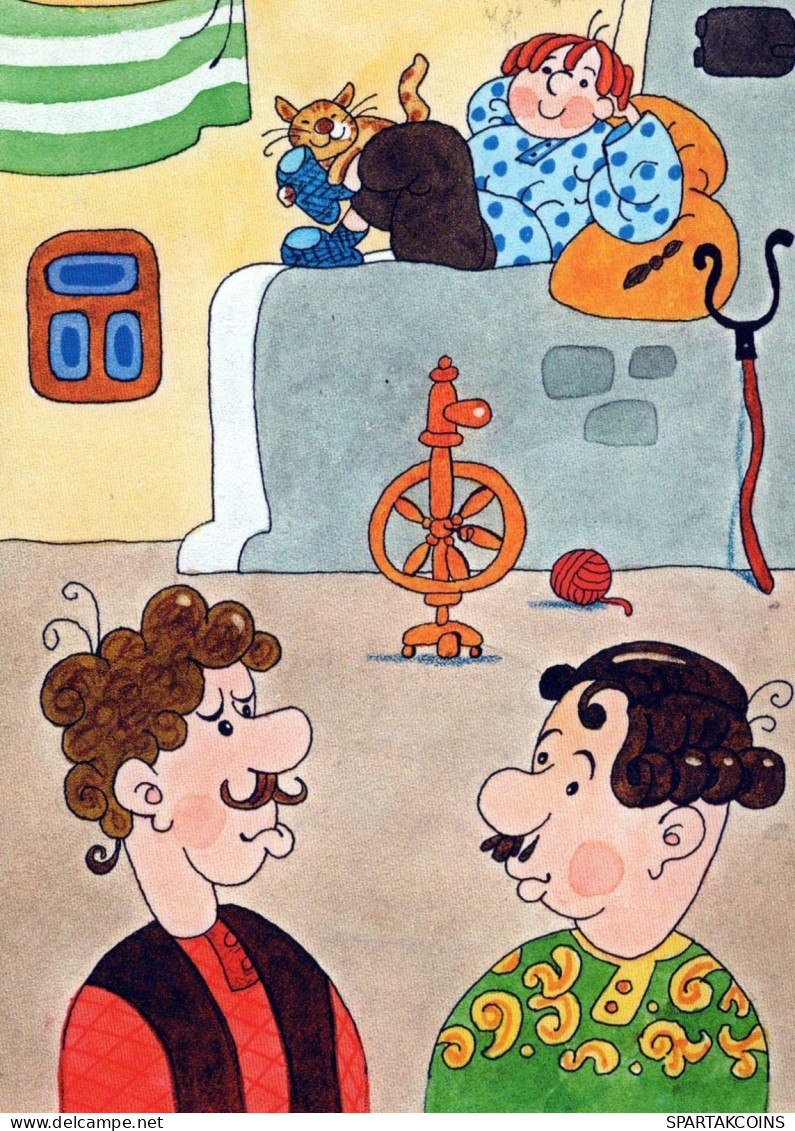 NIÑOS HUMOR Vintage Tarjeta Postal CPSM #PBV234.ES - Humorvolle Karten