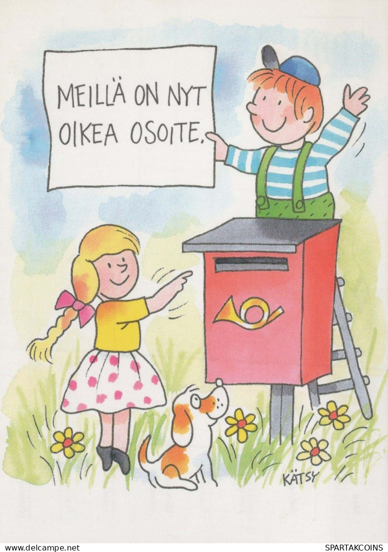 NIÑOS HUMOR Vintage Tarjeta Postal CPSM #PBV173.ES - Humorvolle Karten