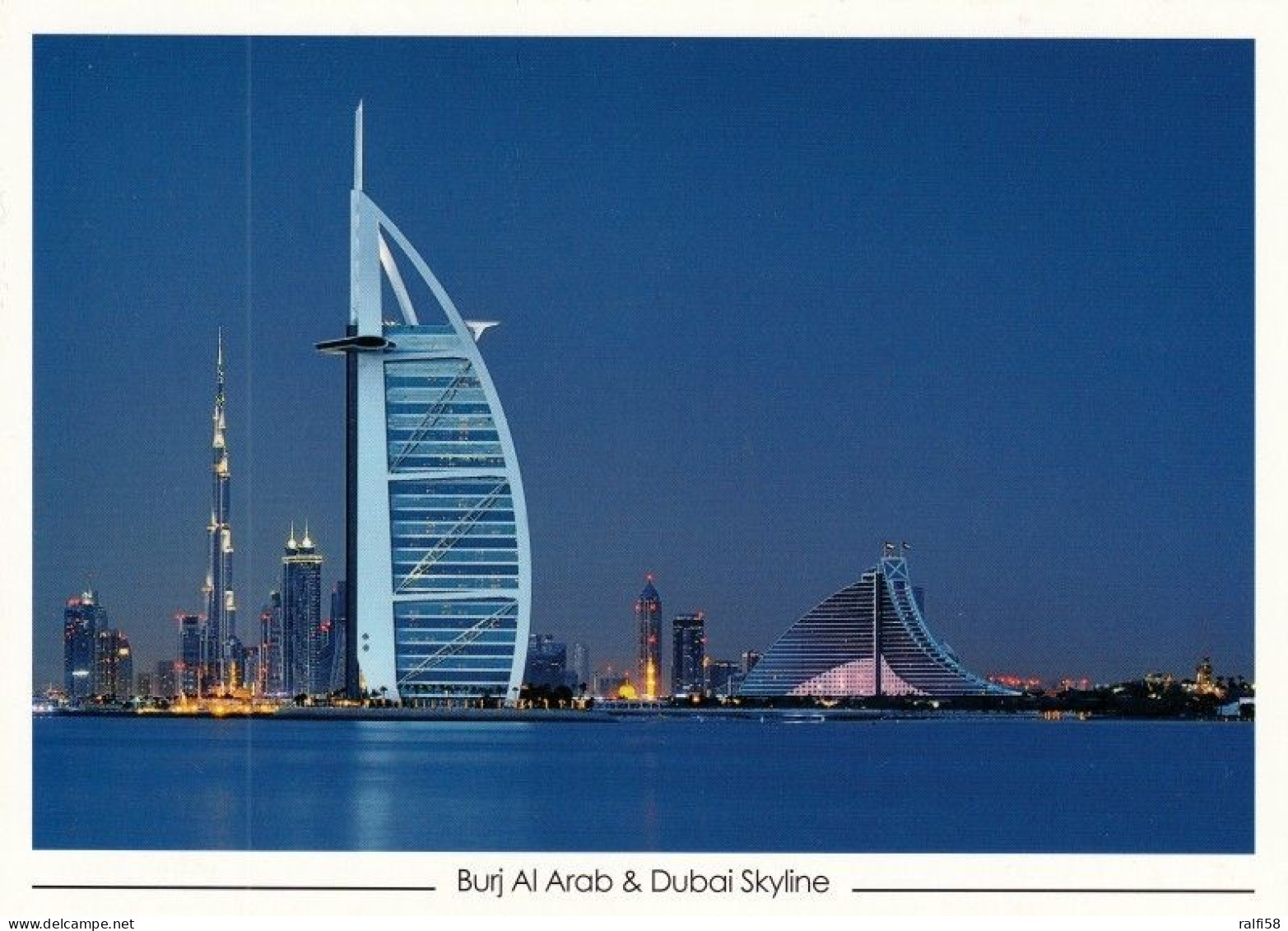 2 AK Dubai * Burj Al Arab Und Die Skyline Von Dubai - Eines Der Luxuriösesten Hotels Der Welt Und Innenansichten * - Dubai