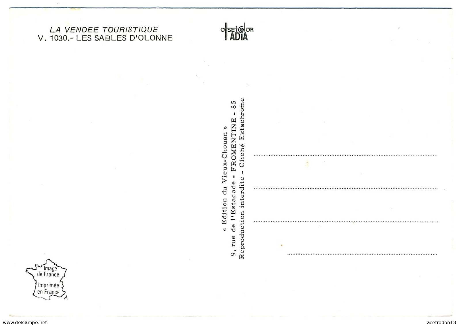 Carte Multivues - LES SABLES-D'OLONNE - Sables D'Olonne