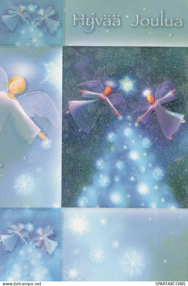 ANGEL CHRISTMAS Holidays Vintage Postcard CPSM #PAG893.GB - Anges