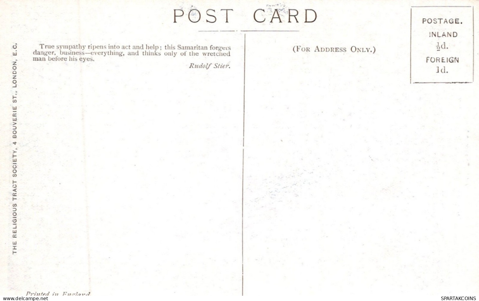 ÂNE Animaux Religion Vintage Antique CPA Carte Postale #PAA181.FR - Donkeys