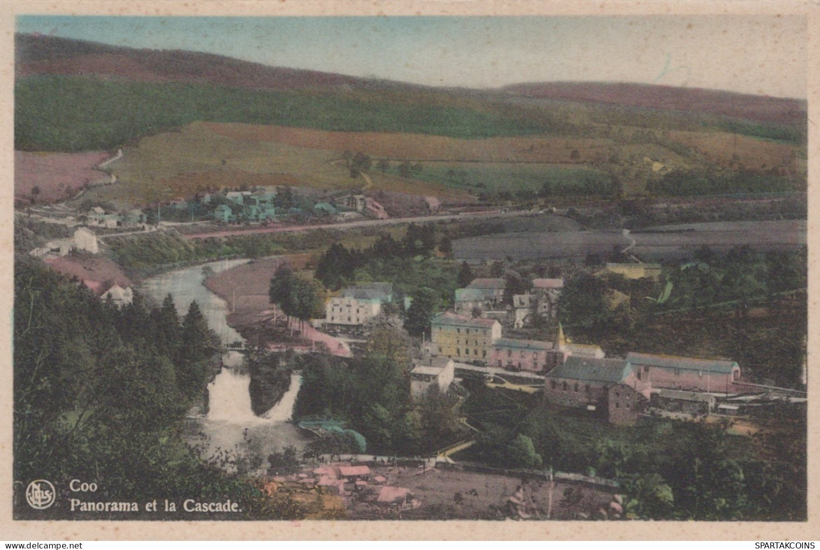 BELGIQUE CASCADE DE COO Province De Liège Carte Postale CPA Unposted #PAD101.FR - Stavelot