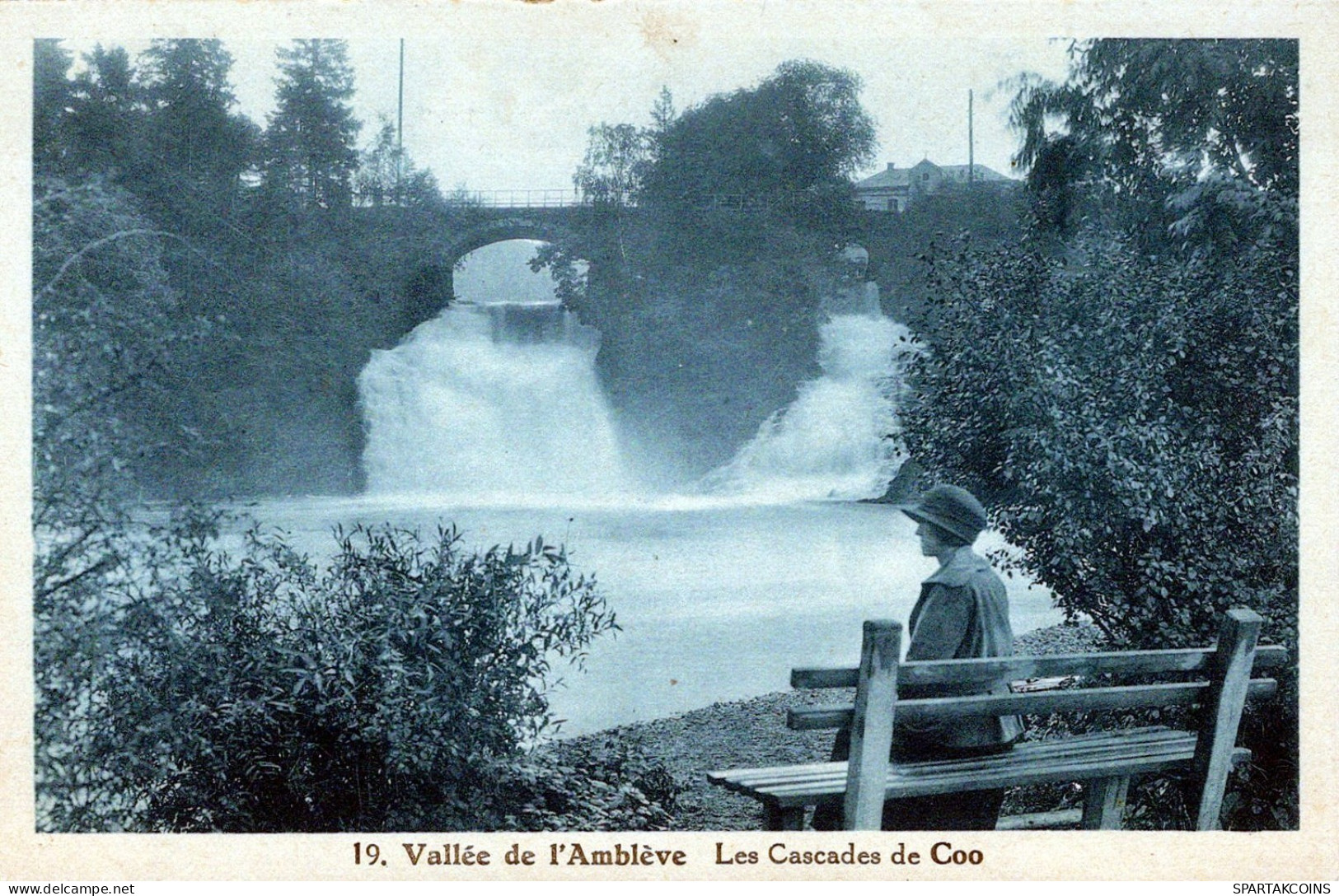 BELGIQUE CASCADE DE COO Province De Liège Carte Postale CPA Unposted #PAD031.FR - Stavelot