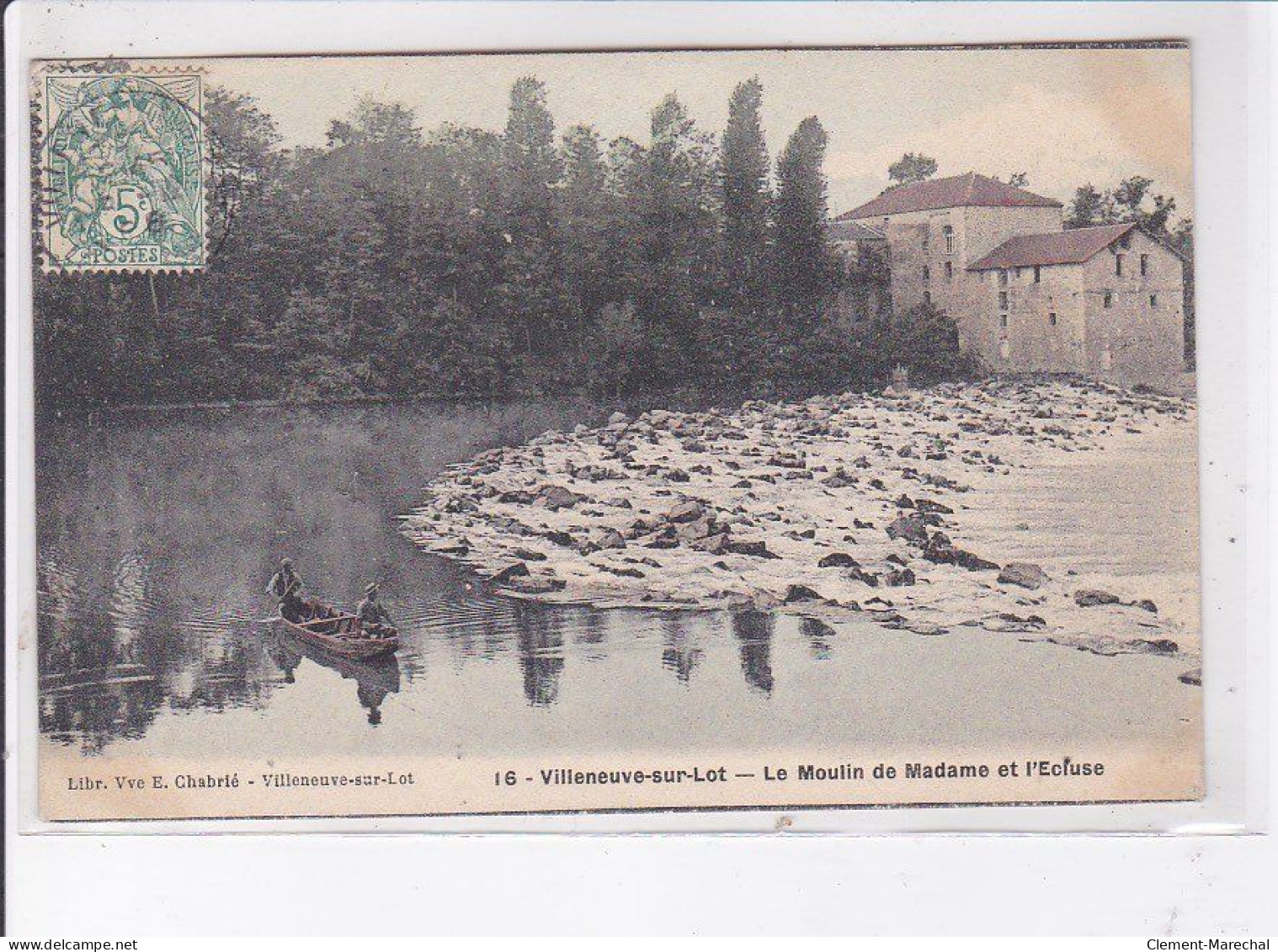 VILLENEUVE-sur-LOT: Le Moulin De Madame Et L'écluse - Très Bon état - Villeneuve Sur Lot