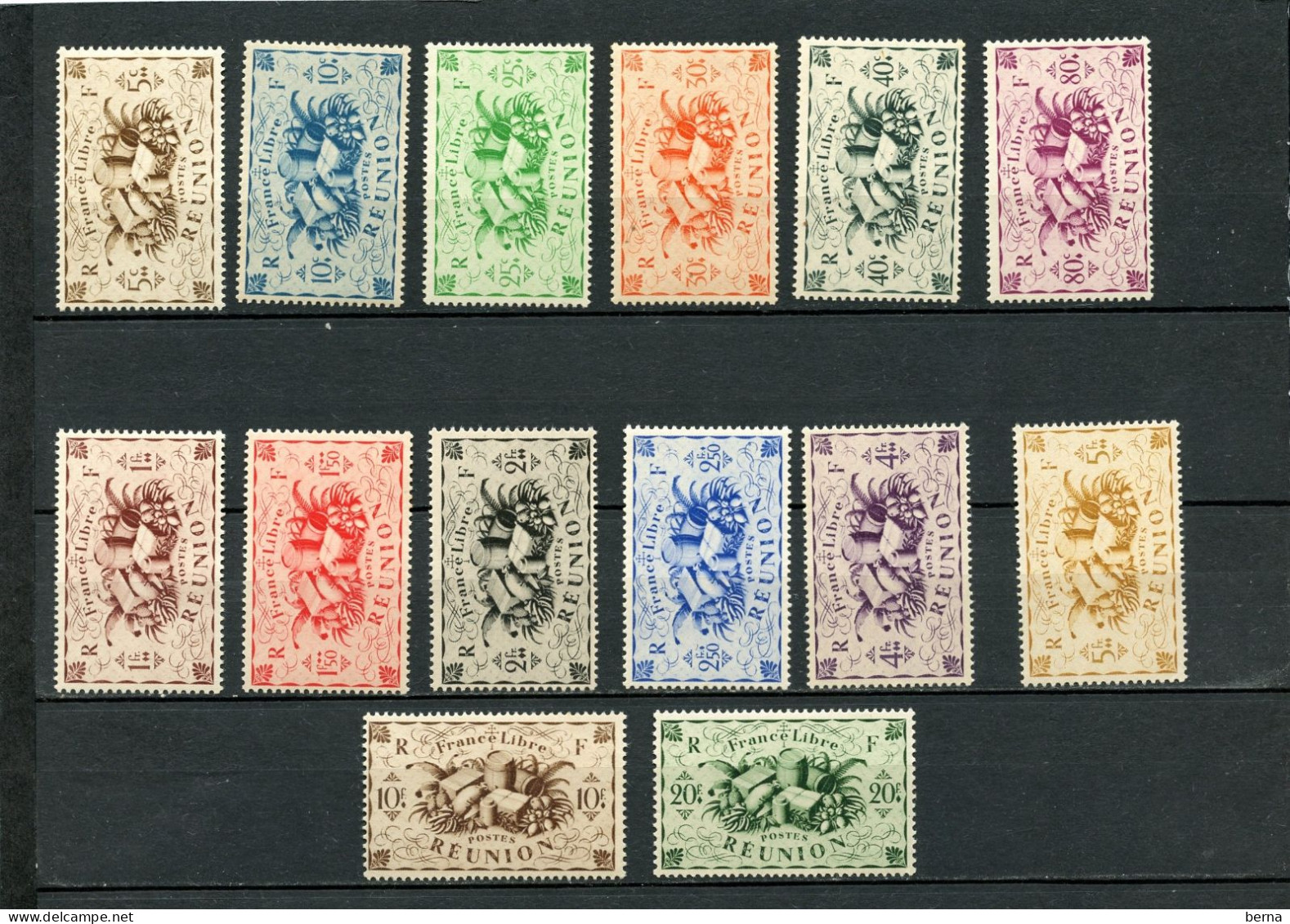 REUNION  233/246  LUXE NEUF SANS CHARNIERE - Nuevos