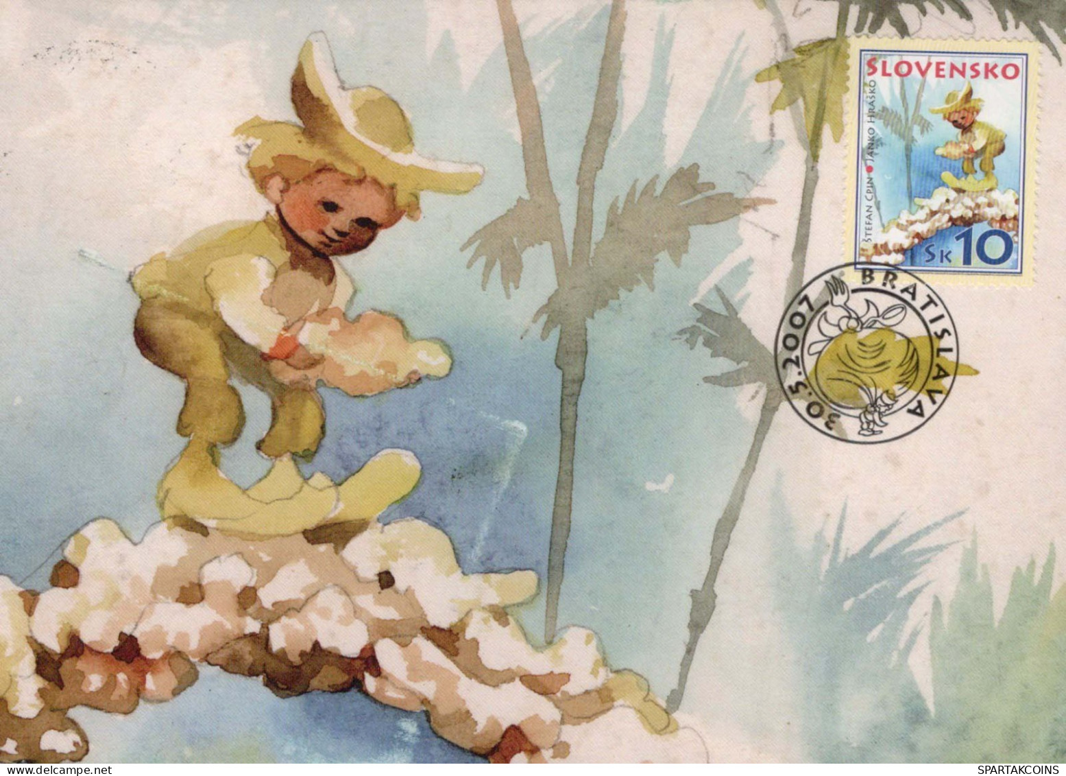 ENFANTS HUMOUR Vintage Carte Postale CPSM #PBV235.FR - Humorvolle Karten