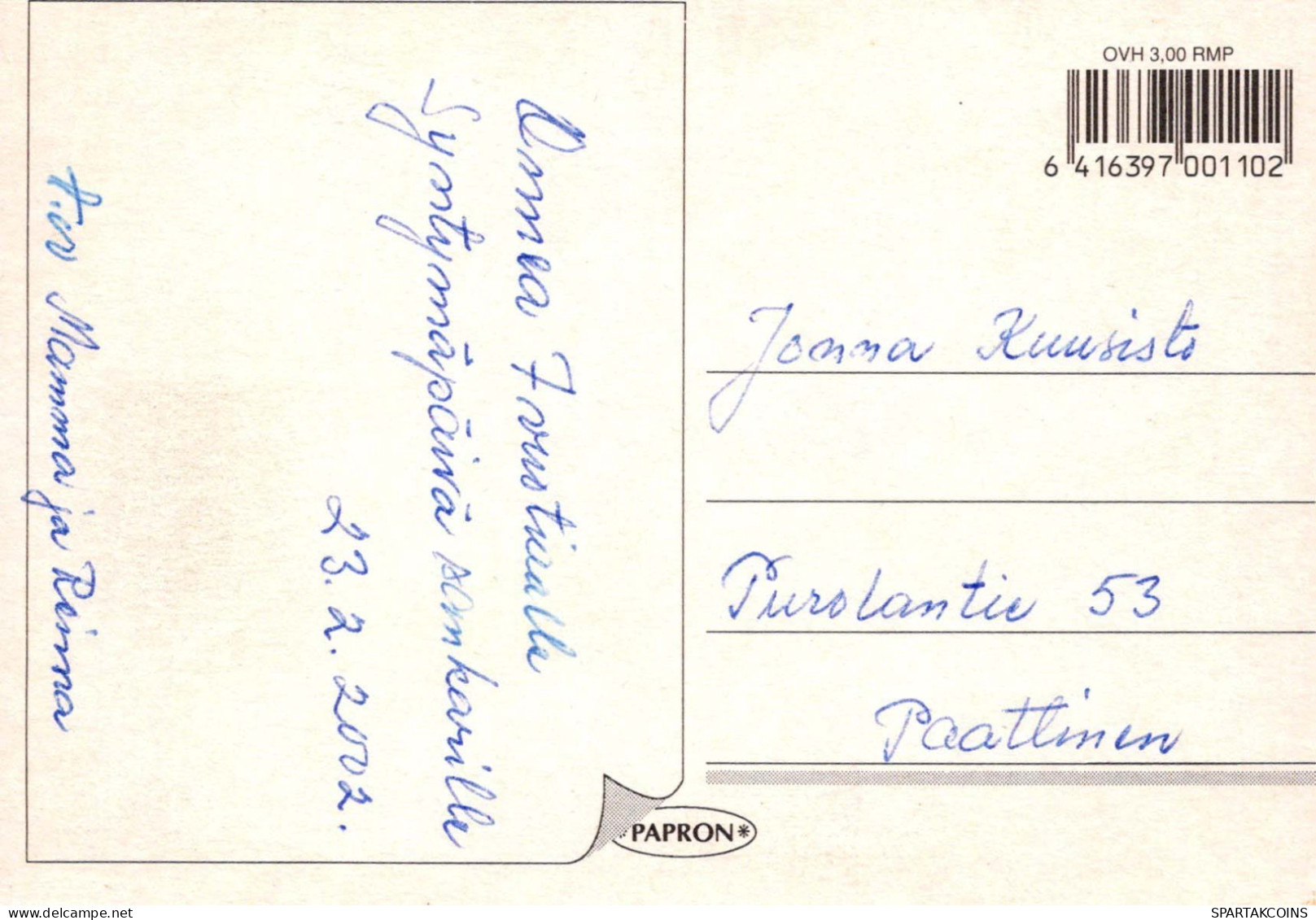JOYEUX ANNIVERSAIRE 7 Ans FILLE ENFANTS Vintage Postal CPSM #PBT758.FR - Anniversaire