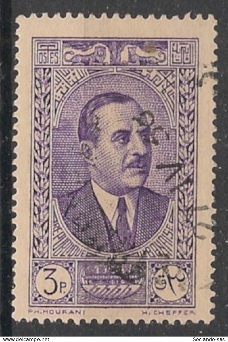 GRAND LIBAN - 1937-38 - N°YT. 152 - Président Eddé 3pi Violet - Oblitéré / Used - Gebraucht