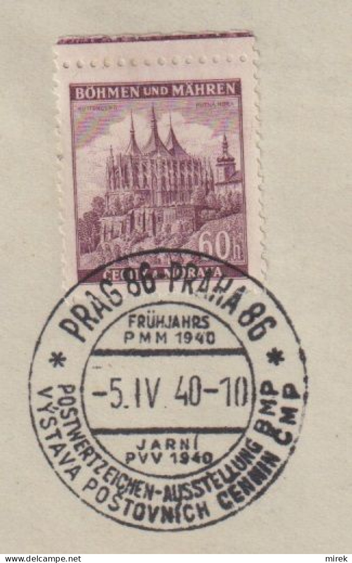 012/ Commemorative Stamp PR 16, Date 5.4.40 - Lettres & Documents