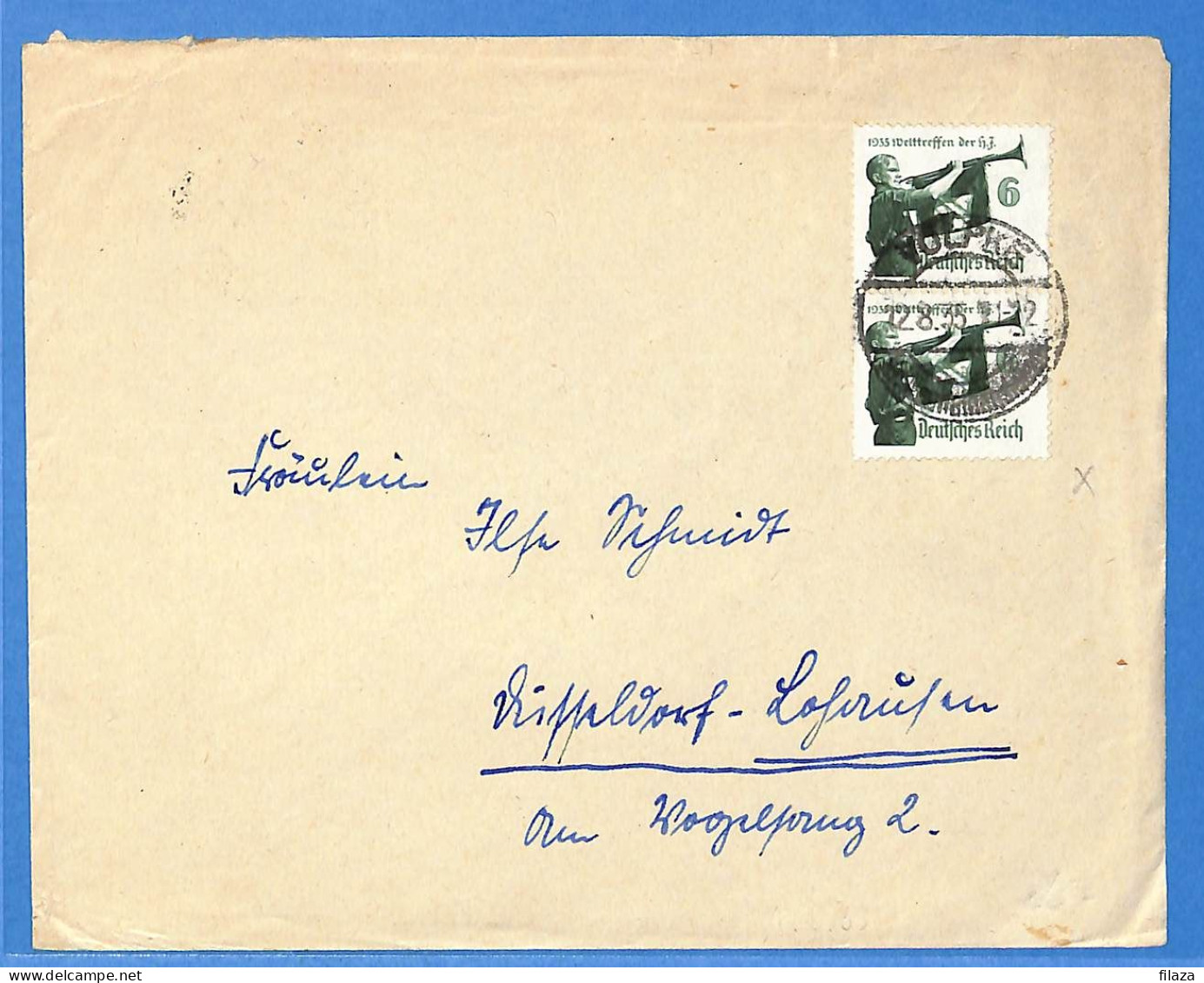Allemagne Reich 1935 - Lettre De Volpke - G33542 - Cartas & Documentos