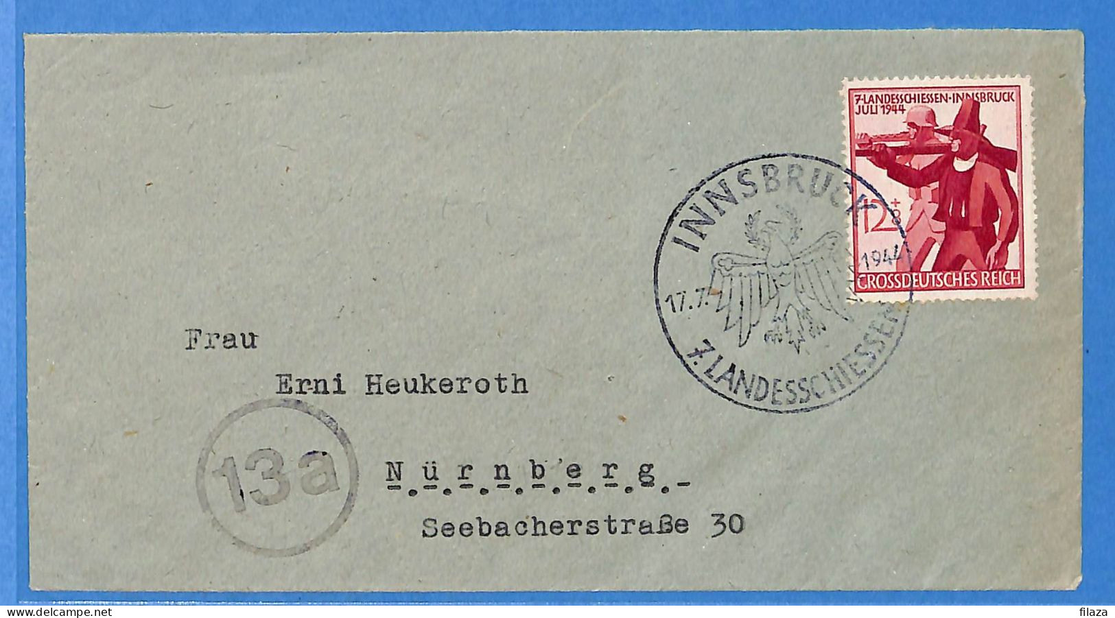 Allemagne Reich 1944 - Lettre De Innsbruck - G33526 - Cartas & Documentos