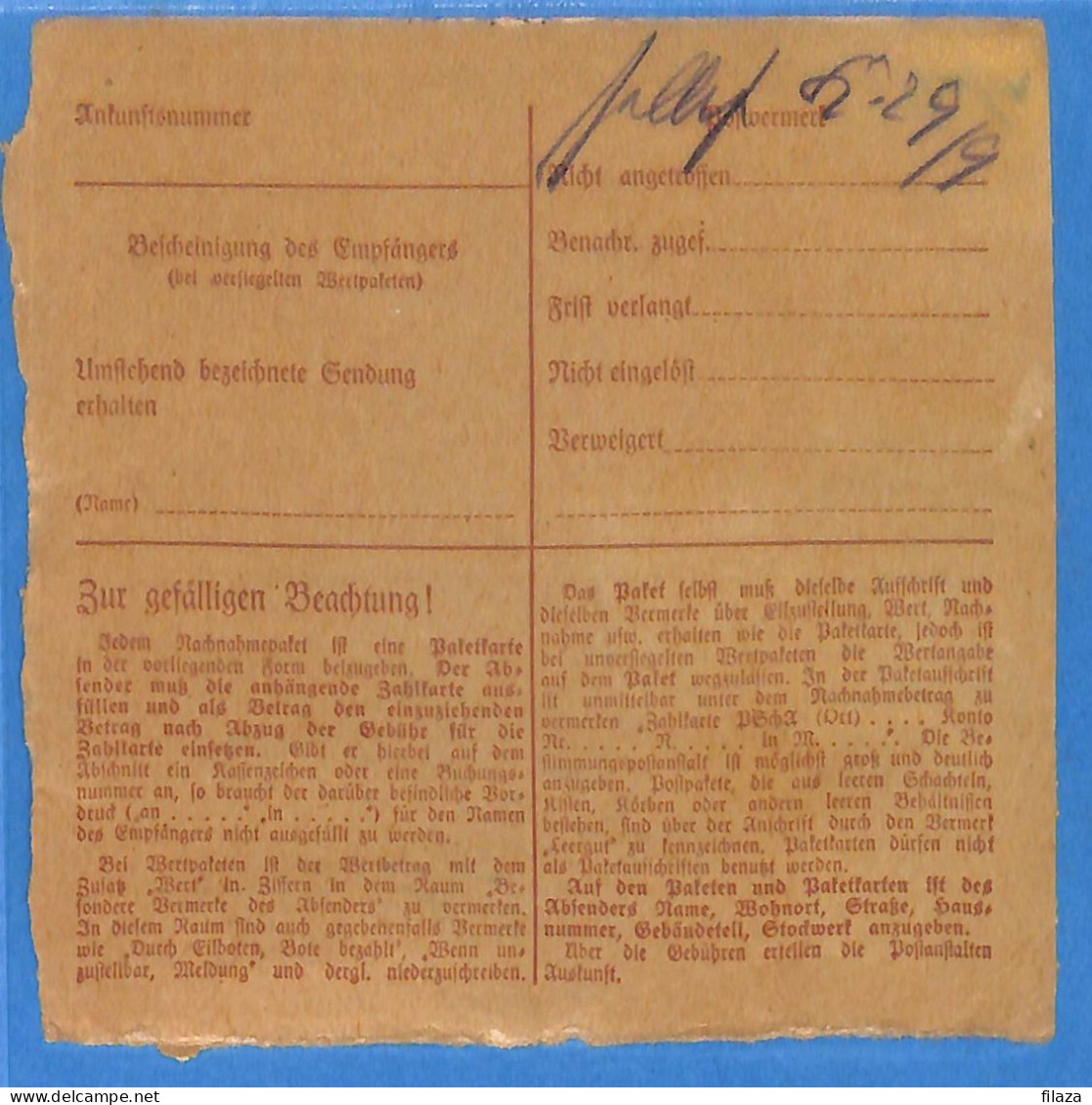 Allemagne Reich 1942 - Carte Postale De Pratau - G33507 - Briefe U. Dokumente