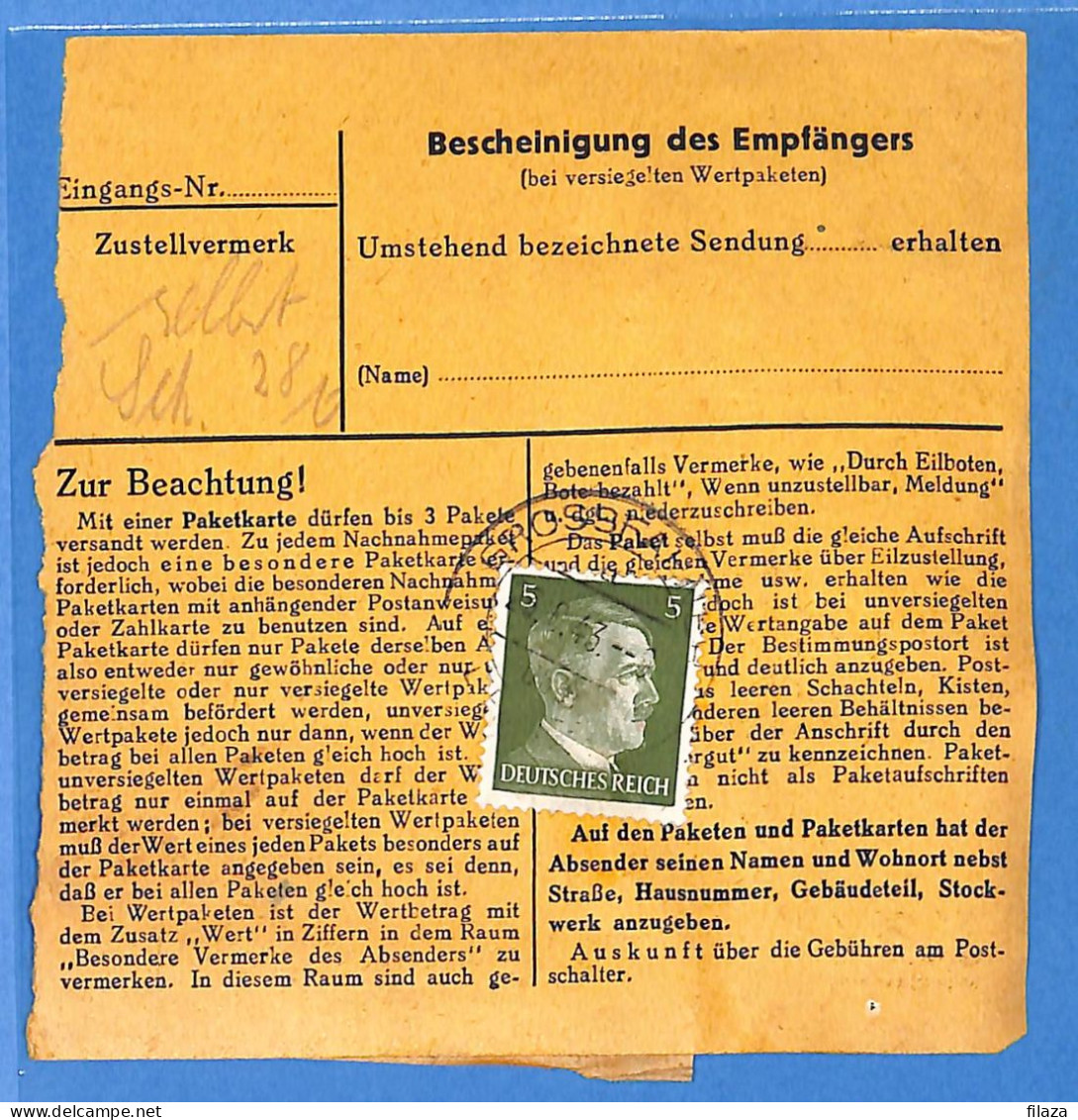 Allemagne Reich 1943 - Carte Postale De Grossfahner - G33505 - Briefe U. Dokumente