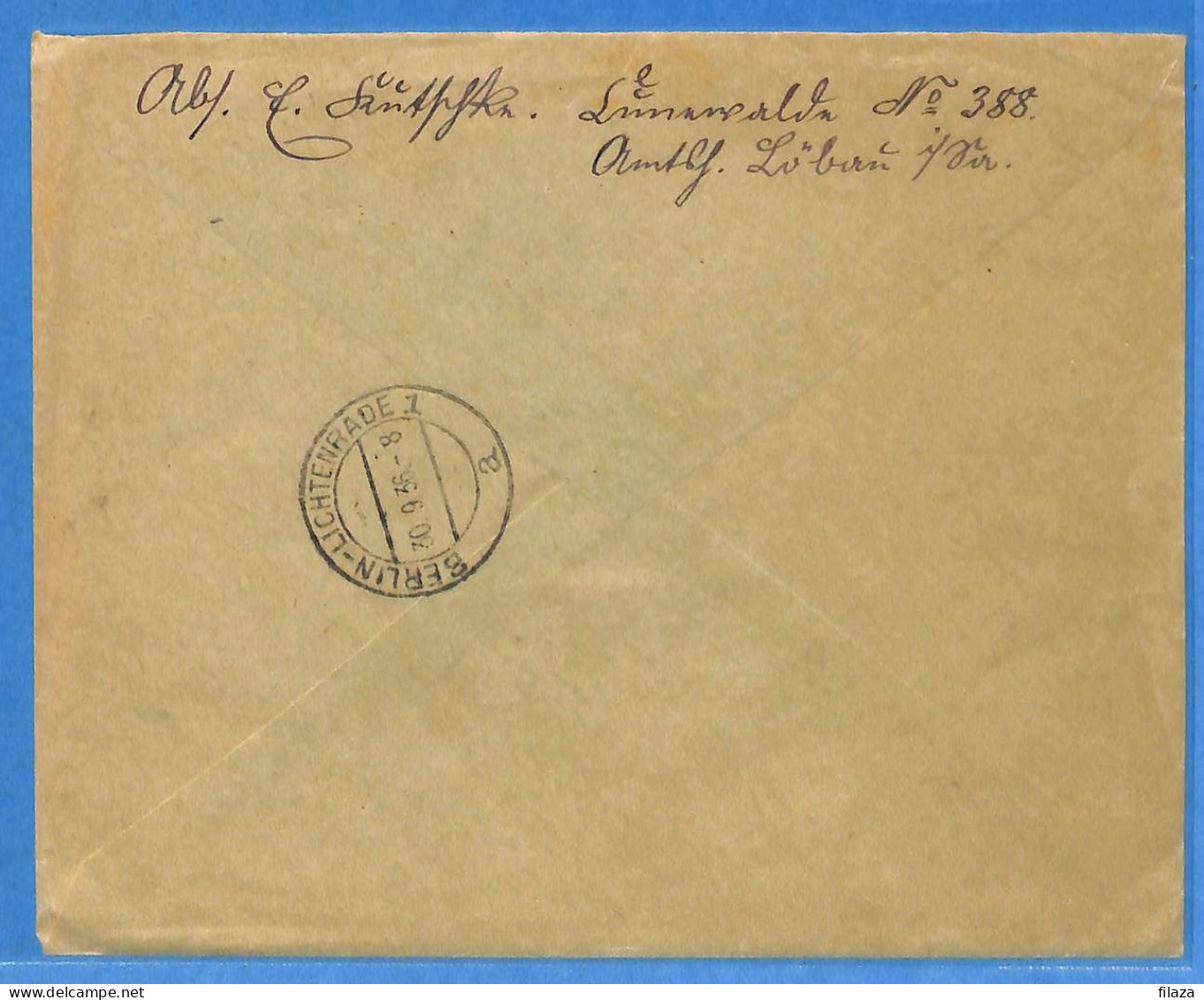 Allemagne Reich 1936 - Lettre Einschreiben De Cunewalde - G33460 - Briefe U. Dokumente