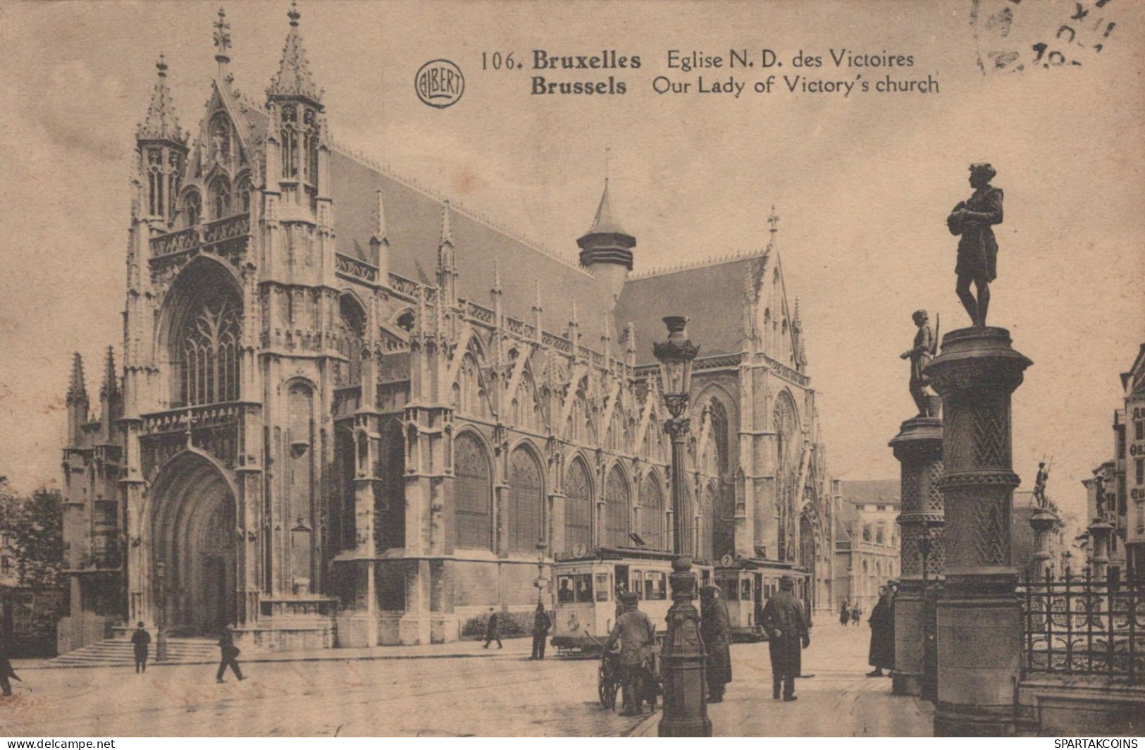 BELGIUM BRUSSELS Postcard CPA #PAD739.GB - Brussels (City)