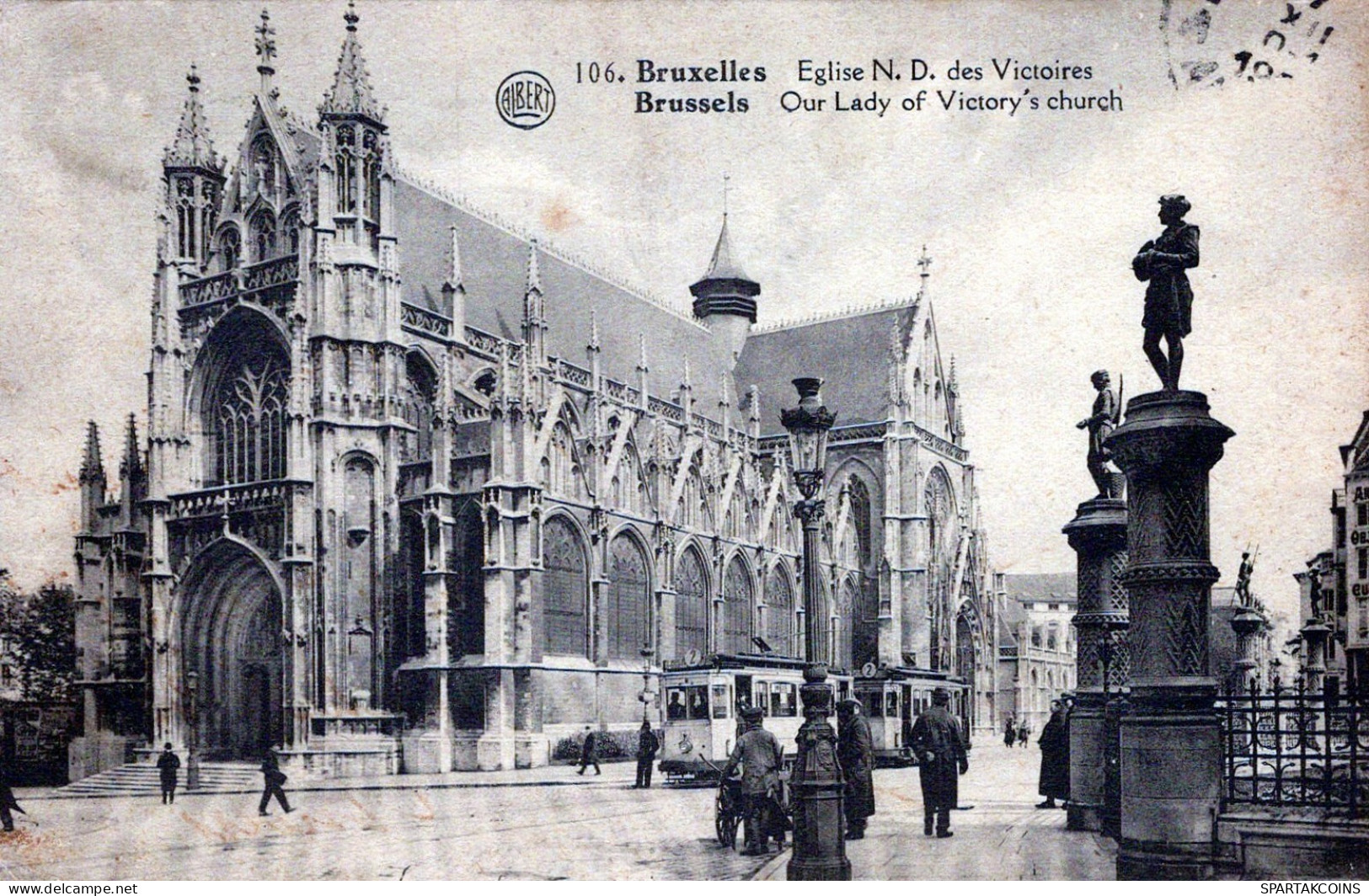 BELGIUM BRUSSELS Postcard CPA #PAD739.GB - Brussels (City)