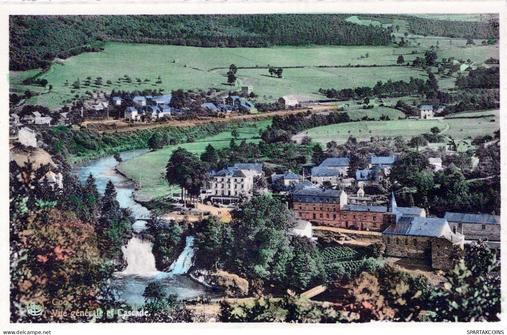 BELGIUM COO WATERFALL Province Of Liège Postcard CPA Unposted #PAD099.GB - Stavelot