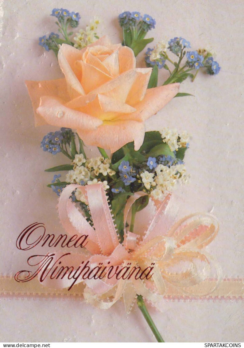 FLOWERS Vintage Postcard CPSM #PBZ455.GB - Fleurs