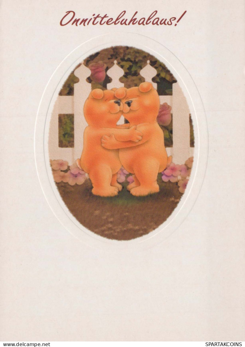 BEAR Animals Vintage Postcard CPSM #PBS356.GB - Beren