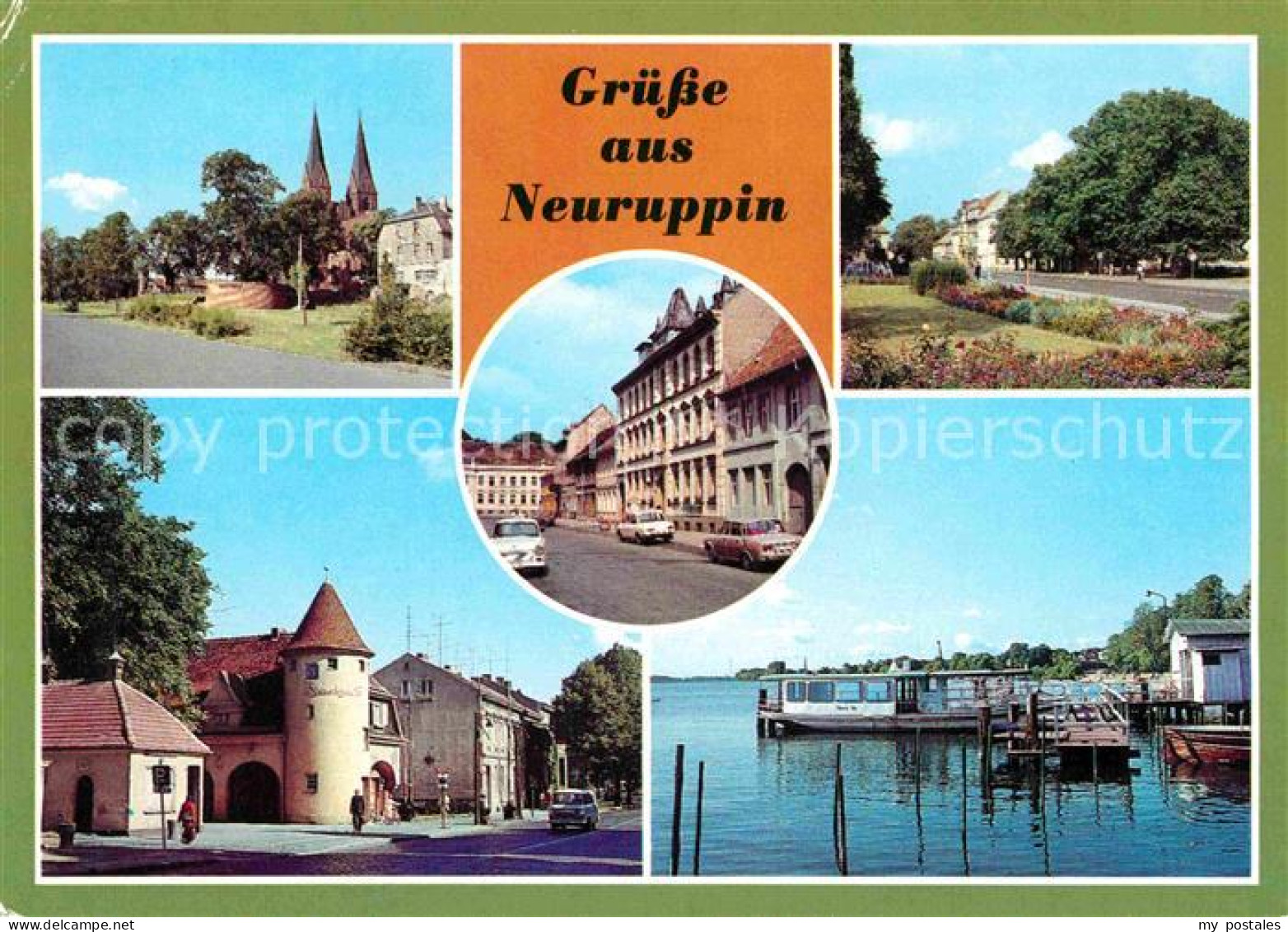 72631951 Neuruppin Klosterkirche Karl-Marx-Strasse Rheinsberger-Tor Wichmannstra - Neuruppin