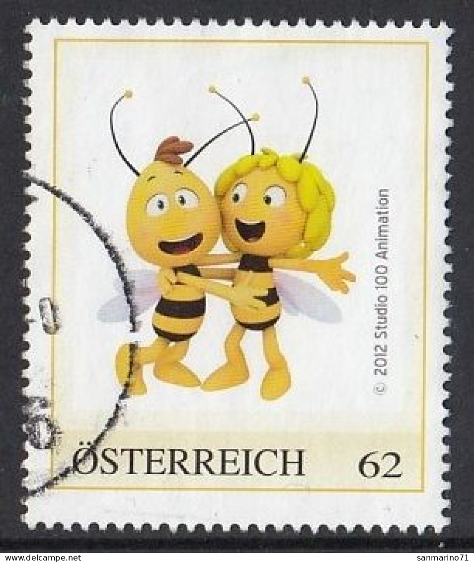 AUSTRIA 82,personal,used,hinged,bees - Timbres Personnalisés
