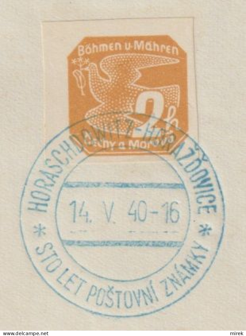 017/ Commemorative Stamp PR 20, Date 14.5.40 - Lettres & Documents