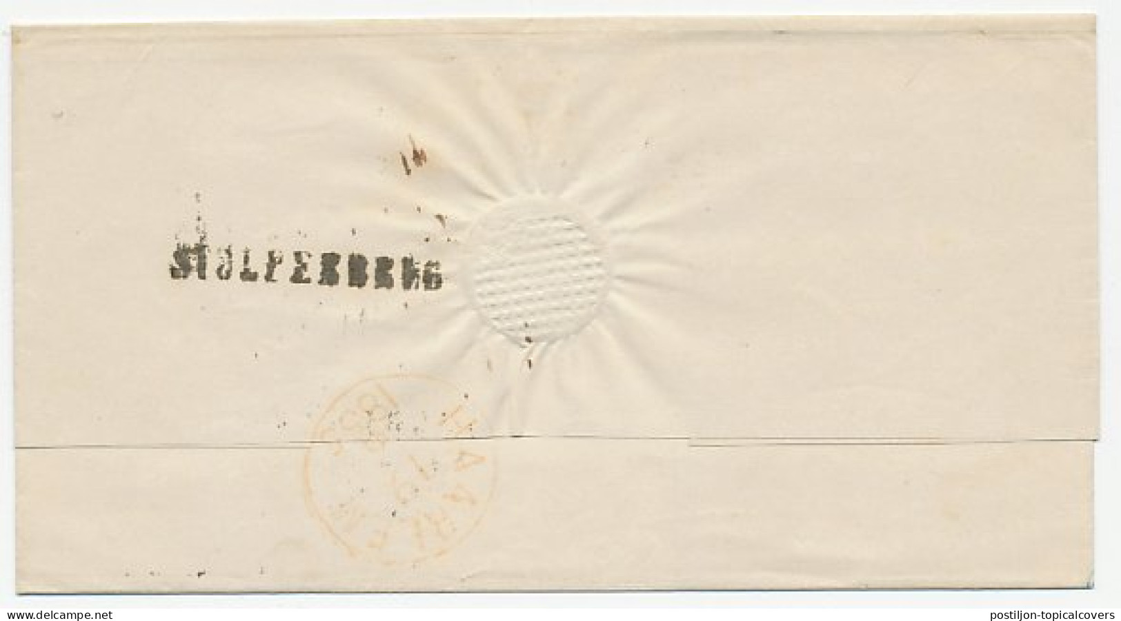 Naamstempel Stolperbrug 1855 - Storia Postale