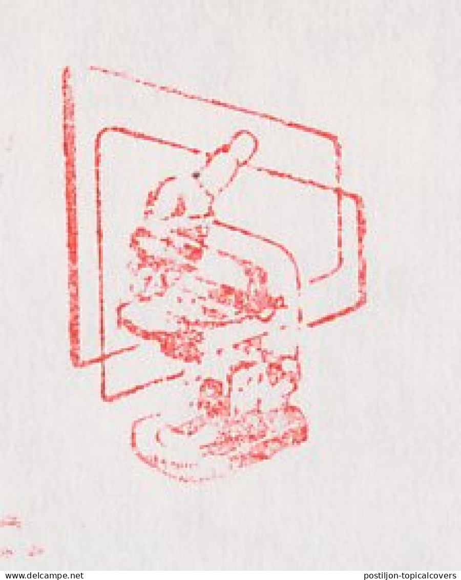 Meter Cover Netherlands 1981 Microscope - Zoeterwoude - Autres & Non Classés