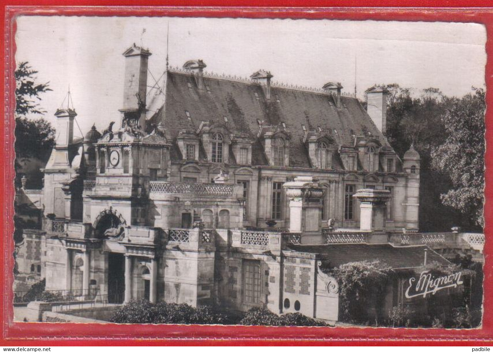 Carte Postale 28. Anet  Le Chateau  Très Beau Plan - Anet
