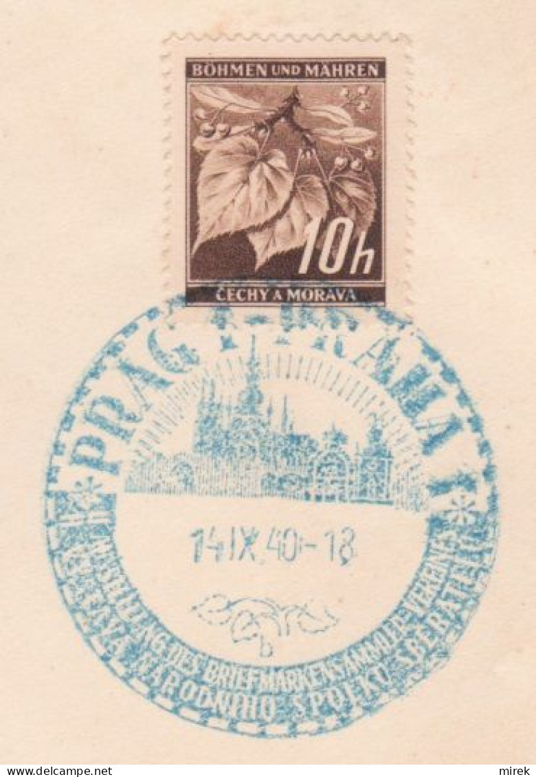 019/ Commemorative Stamp PR 33, Date 14.9.40, Letter "b" - Cartas & Documentos